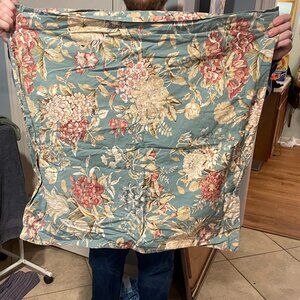 Pottery Barn Euro Sham Set - Dusty Blue Elodie Dahlia (2x)